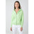 Kinross Cashmere Raglan Zip Pullover - Fig