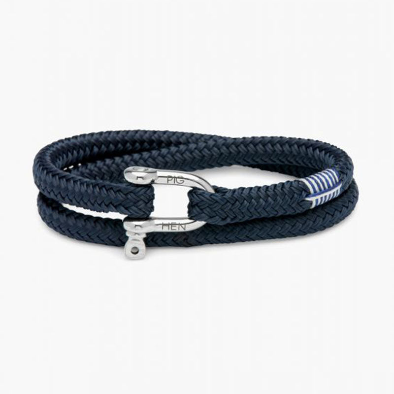 Pig &amp; Hen Salty Steve - Navy/Silver