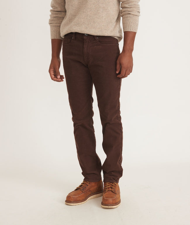 Marine Layer Slim Straight Cambridge Corduroy Pant