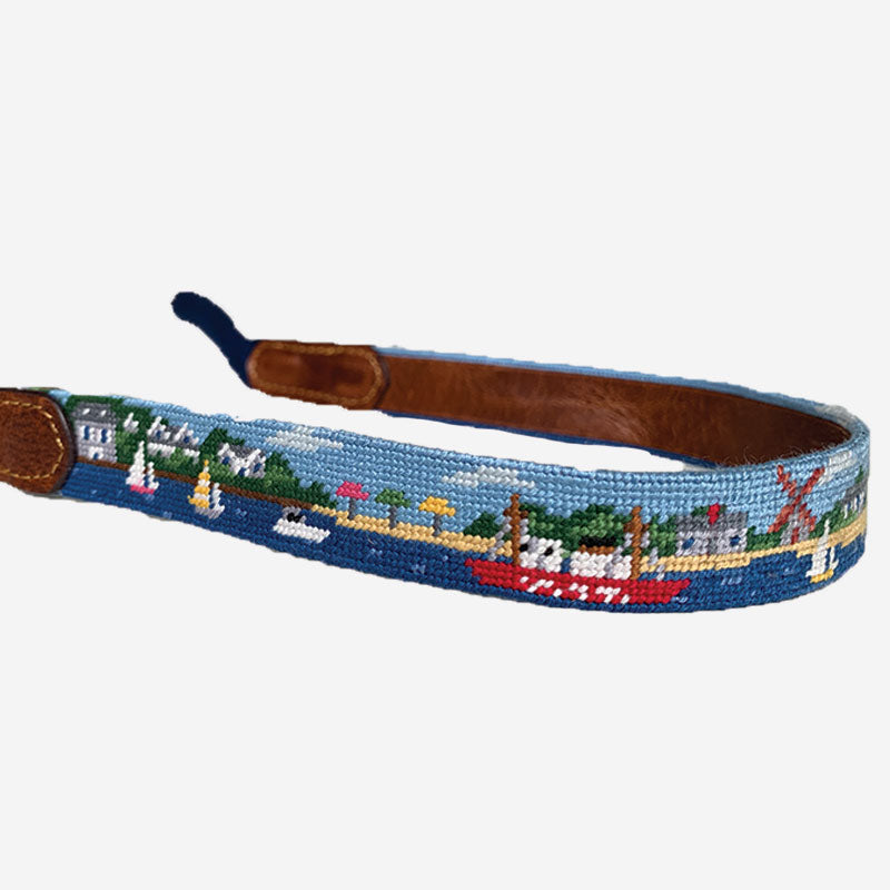 Smathers & Branson Brant Point Scene Needlepoint Sunglass Strap