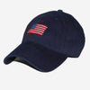 Smathers &amp; Branson American Flag Needlepoint Hat - Navy