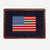 Smathers & Branson American Flag Needlepoint Card Wallet