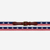 Smathers &amp; Branson Old Glory Needlepoint Belt