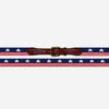 Smathers &amp; Branson Old Glory Needlepoint Belt