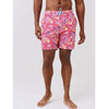 Johnnie O Swim Trunk - Eden-Malibu Red