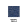 Kinross Cashmere Thermal Zip Mock Cardigan - Washed Indigo
