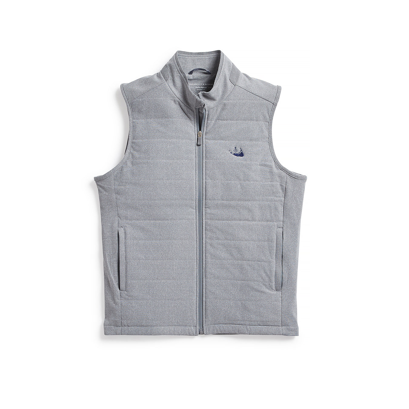 Holderness & Bourne The Perry Vest - Heather Grey