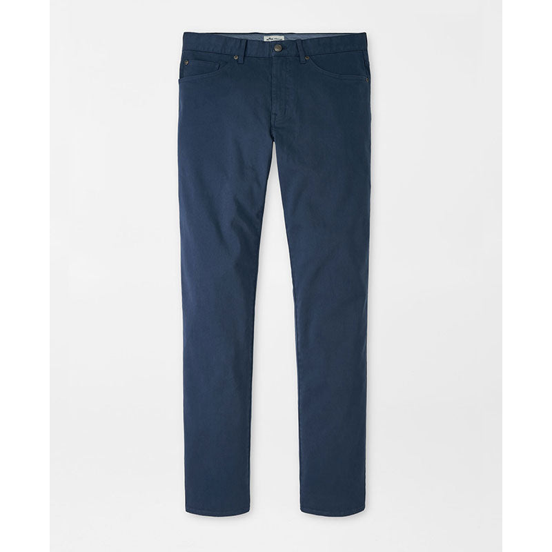 Peter Millar Ultimate Sateen Five-Pocket Pant - Navy
