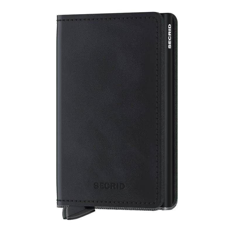 Secrid Vintage Slim Wallet - Black