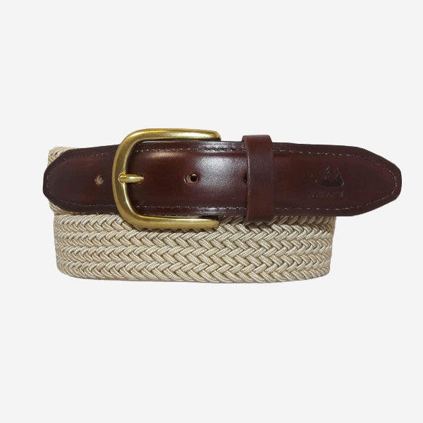 YRI Men's Stretch Elastic Belt - Khaki - Murray's Toggery Shop