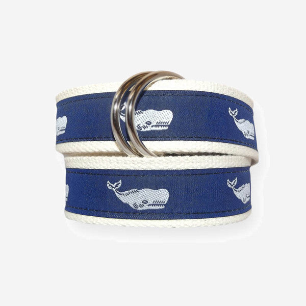 YRI O-Ring Motif Belt - Sperm Whale