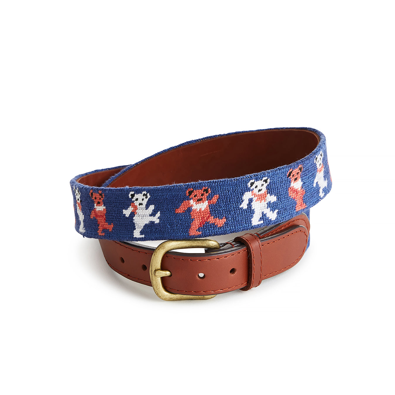 Belt - NR Dancing Bear on Navy