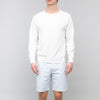 Save Khaki United Long Sleeve Supima Crew Sweatshirt Ash