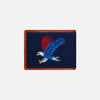 Smathers &amp; Branson Americana Needlepoint Bifold Wallet