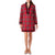 Castaway Tunic Dress Royal Stewart with Black Velvet Trim
