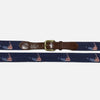 Smathers &amp; Branson American Nantucket Island Needlepoint Belt