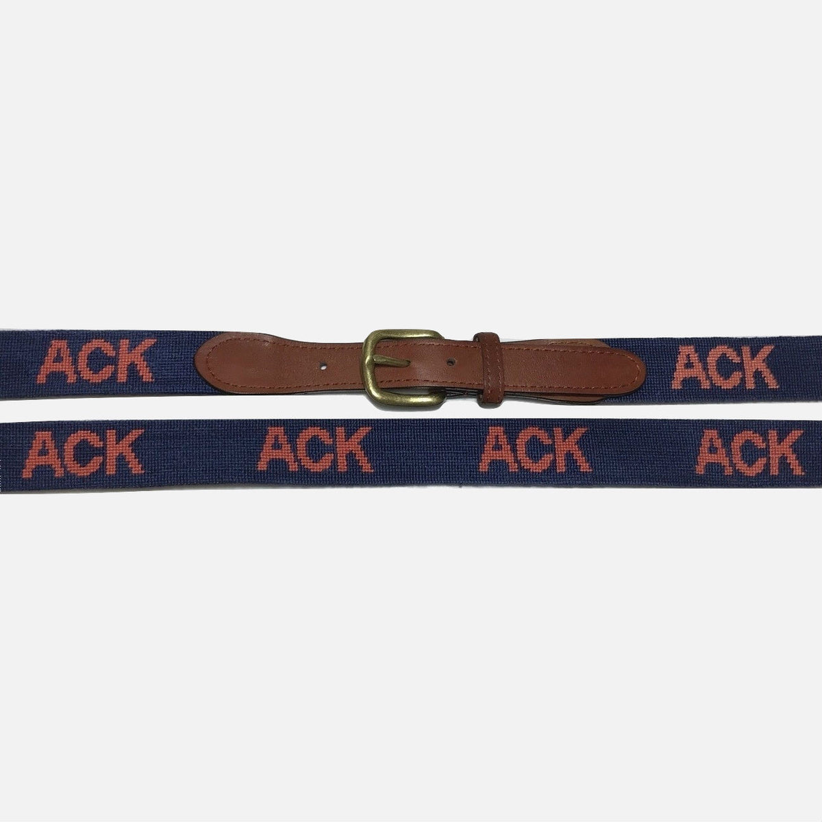 Smathers & Branson ACK Needlepoint Belt