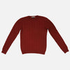 Hommard The Cable Sweater - Red