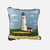 Smathers & Branson Great Point Lighthouse Needlepoint Pillow