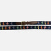 Smathers &amp; Branson Dancing Bears Needlepoint Belt