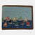 Smathers & Branson Brant Point Rainbow Fleet Scene Needlepoint Bifold Wallet