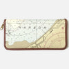 Nantucket Harbor Nautical Chart Wallet