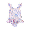 Nantucket Kids Tide Toile Swimsuit - Primrose