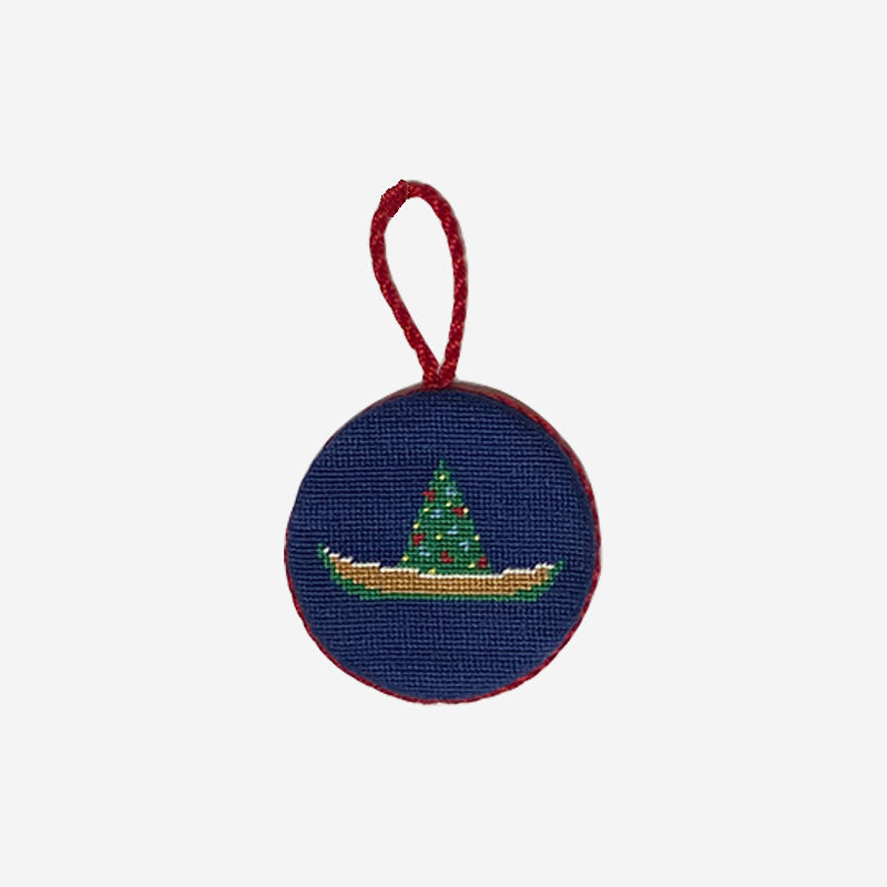 Smathers & Branson Christmas Dory Needlepoint Ornament