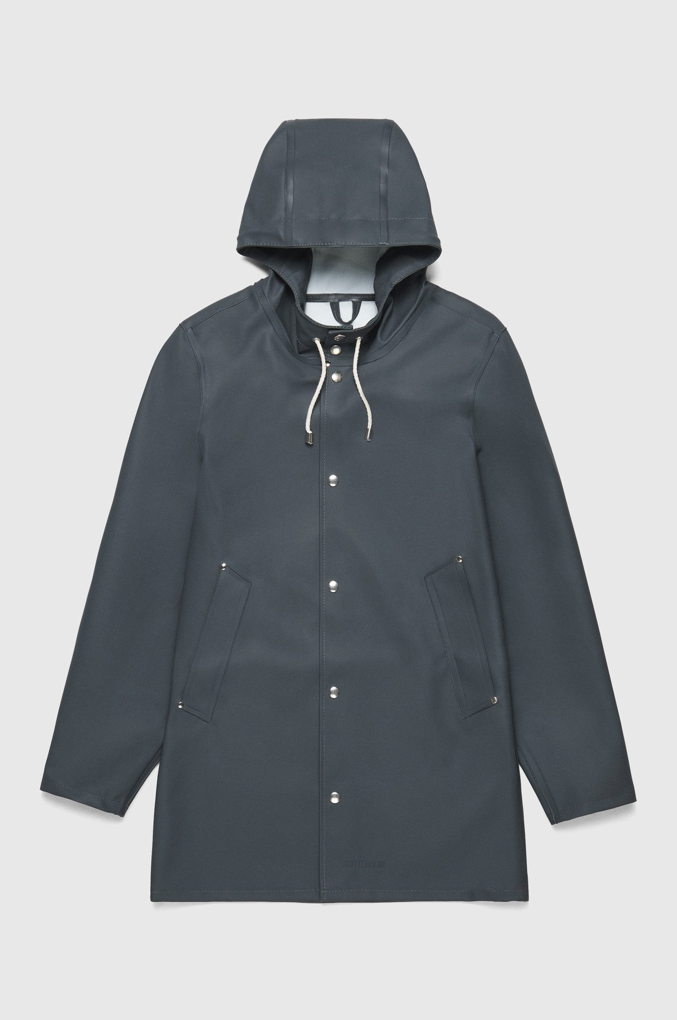 Stutterheim Stockholm Rain Jacket Charcoal