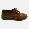 Alden Wing Tip Blucher Burnished Tan Calfskin